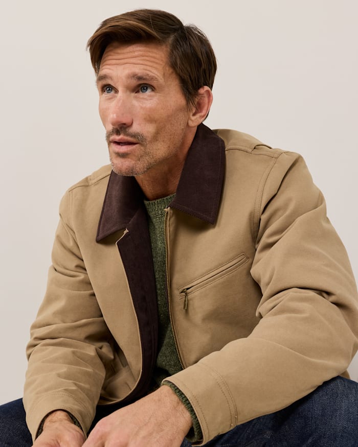 MEN'S TAHOMA CANVAS TRUCKER JACKET